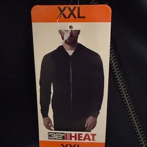 32 Degrees Full Zip Hoodie Blue Size XXL NWT